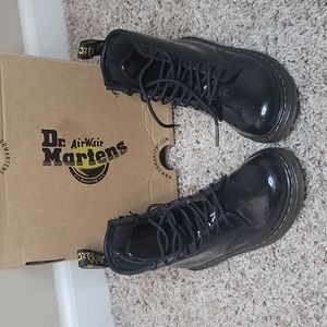 Dr.Martens Patent Lamper Boots size 10
